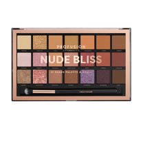 Profusion Cosmetics 10-Shade Nude Eyeshadow Palette - Beauty Shimmer