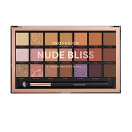 PYT BEAUTY Highly Pigmented Eyeshadow Palette with Rowdy Rose Nude ...
