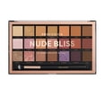 thumbnail image 1 of Profusion Cosmetics 21 Color Eyeshadow Palette, Multi Finish Blendable Pigmented Shades Includes Pro Series Brush Travel-Friendly Makeup, Nude Bliss, 1 of 7