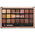 thumbnail image 1 of Profusion Cosmetics 21 Color Eyeshadow Palette, Multi Finish Blendable Pigmented Shades Includes Pro Series Brush Travel-Friendly Makeup, Siennas, 1 of 7