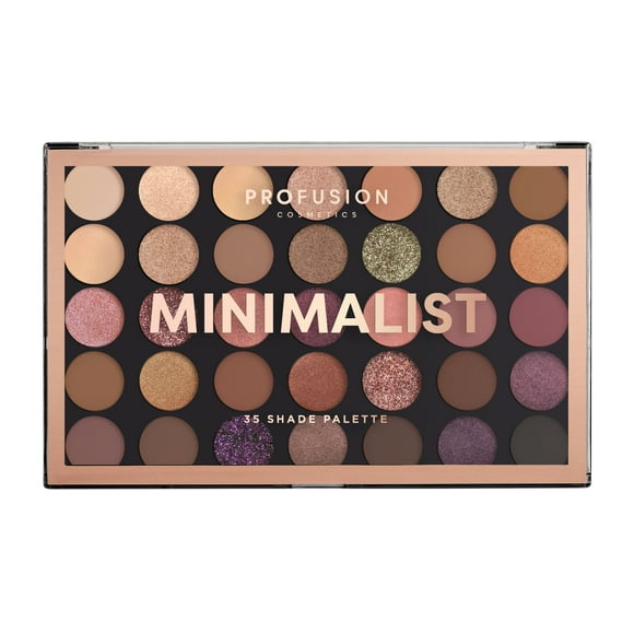 Profusion Cosmetics 35 Shade Eyeshadow Palette - Minimalist