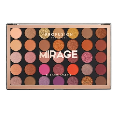 Profusion Cosmetics 35 Shade Eyeshadow Powder Palette - Mirage