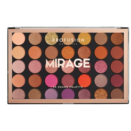 Profusion Cosmetics 35 Shade Eyeshadow Powder Palette - Mirage