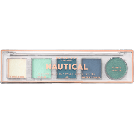 Profusion Cosmetics 5 Shade Eyeshadow Palette Nautical