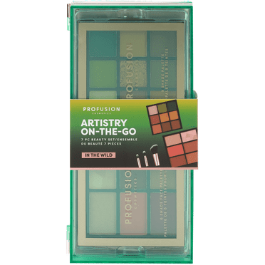 Profusion Cosmetics Artistry On-The-Go Eyeshadow and Face Palette - In The Wild