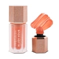 thumbnail interactive-video image 1 of Profusion Cosmetics Blush Hour Liquid Blush, Soft Matte Finish with Long Wearing Buildable Pigment & Radiant Glow, Vegan & Cruelty-Free, Mai Tai, 0.2 fl oz, 1 of 10