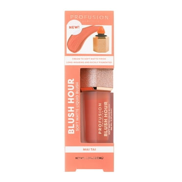 Profusion Cosmetics Blush Hour Liquid Blush Mai Tai (Soft Peach)