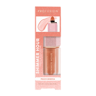 Profusion Cosmetics Blush Hour Shimmer Liquid Blush - Peach Mimosa