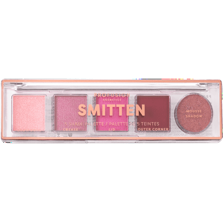 Profusion Cosmetics Cozy 5 Shade Eyeshadow Palette for Bold Smokey Eyes, Pink
