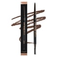 thumbnail image 1 of Profusion Cosmetics Dual-Ended Ultra-Fine Eyebrow Pencil, Spoolie Brush Makeup Tool, Dark Brown, 1 of 5