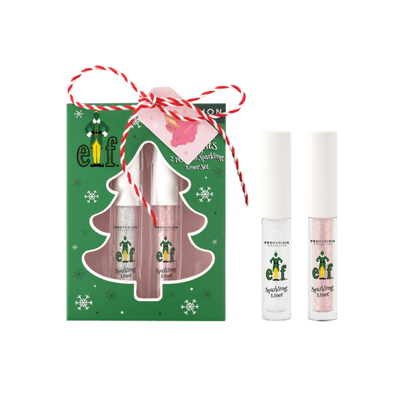 Profusion Cosmetics Elf Stocking Stuffer - 2 Mini Sparkling Liner Set