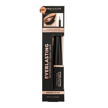Profusion Cosmetics Everlasting Waterproof Liquid Eyeliner - Black