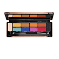 thumbnail image 1 of Profusion Cosmetics Eyes Pro Makeup Case, 10 Shade Eyeshadow Palette with 1 Dual-Ended Brush, Prism Eyes, 1 of 12