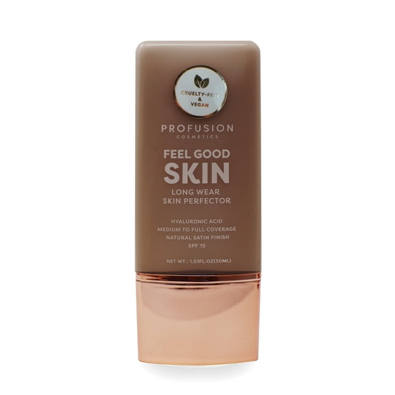 Profusion Cosmetics Feel Good Skin Foundation Make up Deep 3