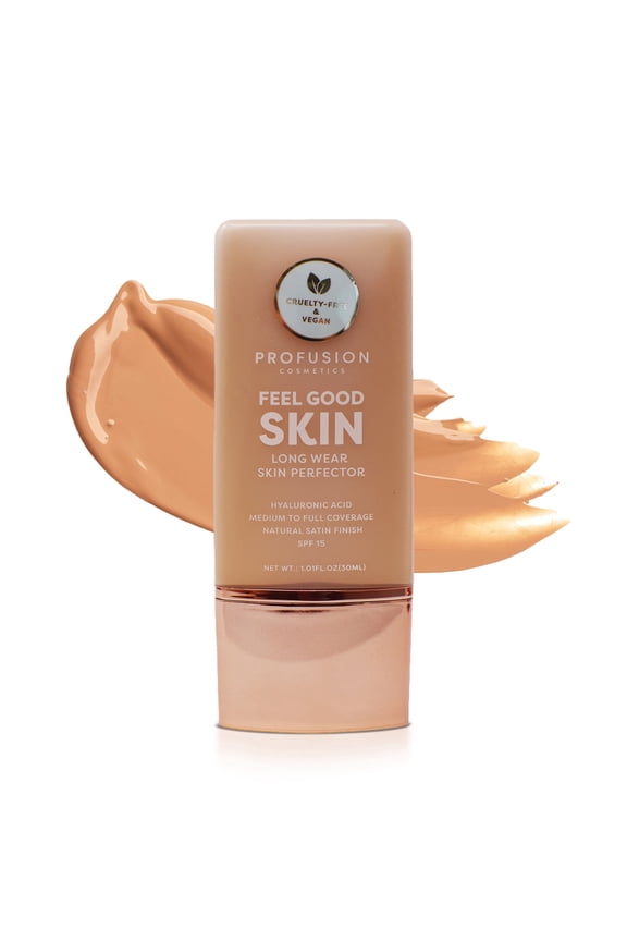 Cosmetics Lightweight Liquid Foundation for a Flawless and Elegant Radiance, Breathable Makeup that Improves Uneven Skin Tone, Vegan & Cruelty-Free, 30 mL, Medium 5