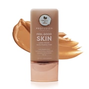 Profusion Cosmetics Lightweight Liquid Foundation for a Flawless and Elegant Radiance, Breathable Makeup that Improves Uneven Skin Tone, Vegan & Cruelty-Free, 30 mL, Tan 3