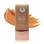 Profusion Cosmetics Lightweight Liquid Foundation for a Flawless and Elegant Radiance, Breathable Makeup that Improves Uneven Skin Tone, Vegan & Cruelty-Free, 30 mL, Tan 5