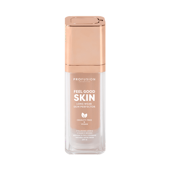 Profusion Cosmetics Feel Good Skin Long Wearing Skin Perfector Foundation Fair 110