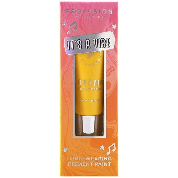 Profusion Cosmetics Festival It's A Vibe Pigment Face Paint - Free Spirit (Yellow)