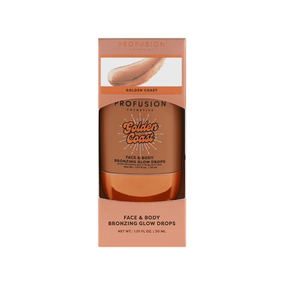 Profusion Cosmetics Golden Coast - Face & Body Bronzing Glow Drops