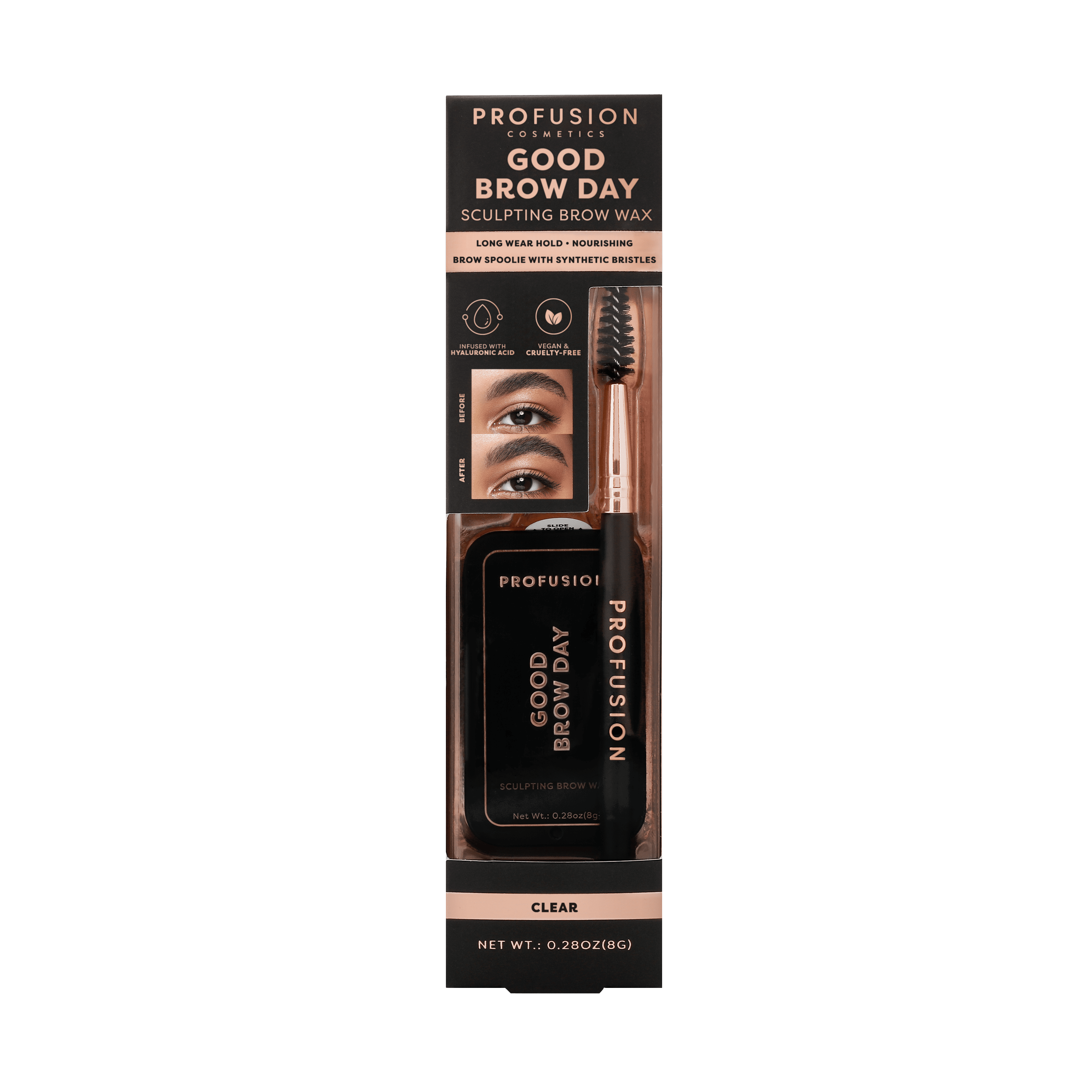 Profusion Cosmetics Good Brow Day - Sculpting Eye Brow Wax