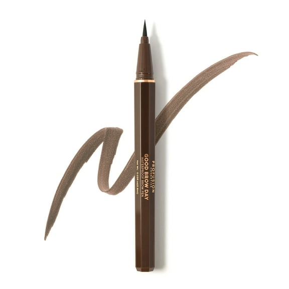 Profusion Cosmetics Good Brow Day Waterproof Eyebrow Pen, Achieve Seamless Brows, Soft Brown