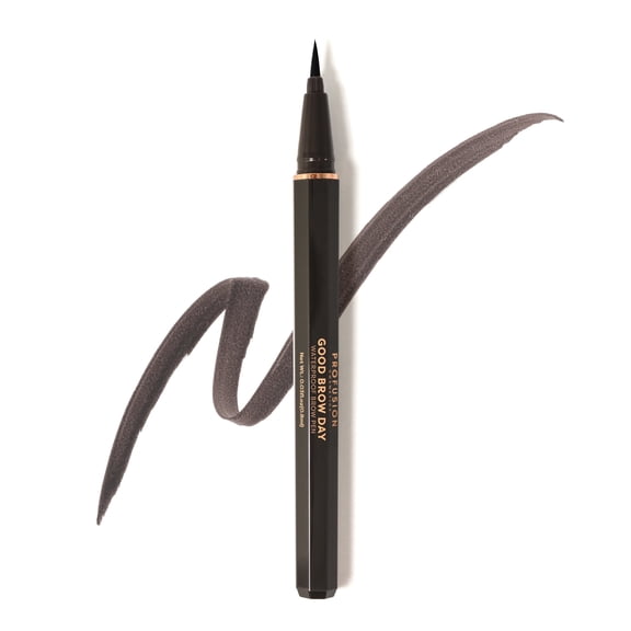Profusion Cosmetics Good Brow Day Waterproof Brow Pen, Long-Lasting & Smudge-Proof Eyebrow Marker for Natural Hair-Like Stroke, 0.03 fl oz, Soft Black