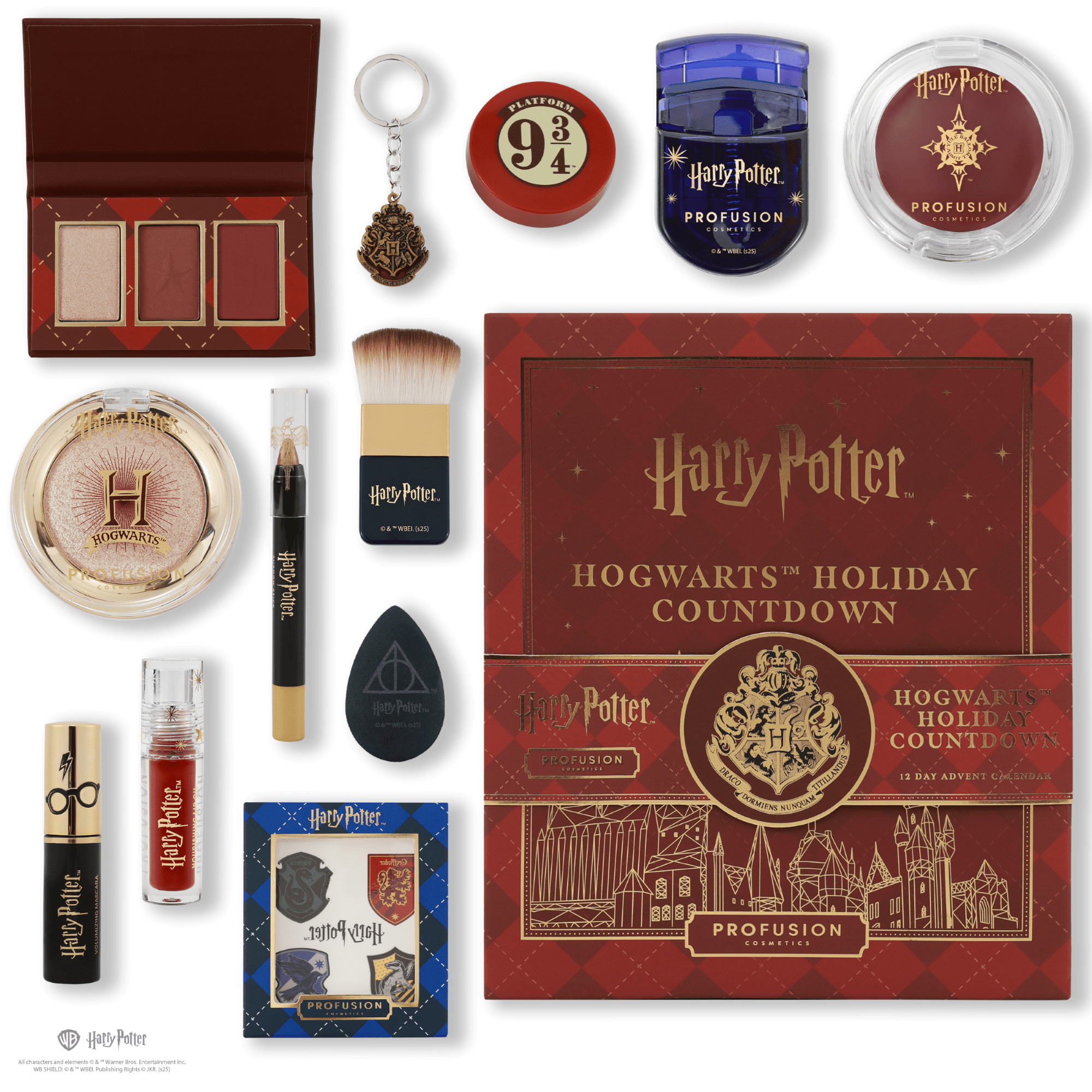 Profusion Cosmetics Harry Potter Holiday - Holiday Countdown Advent Calendar