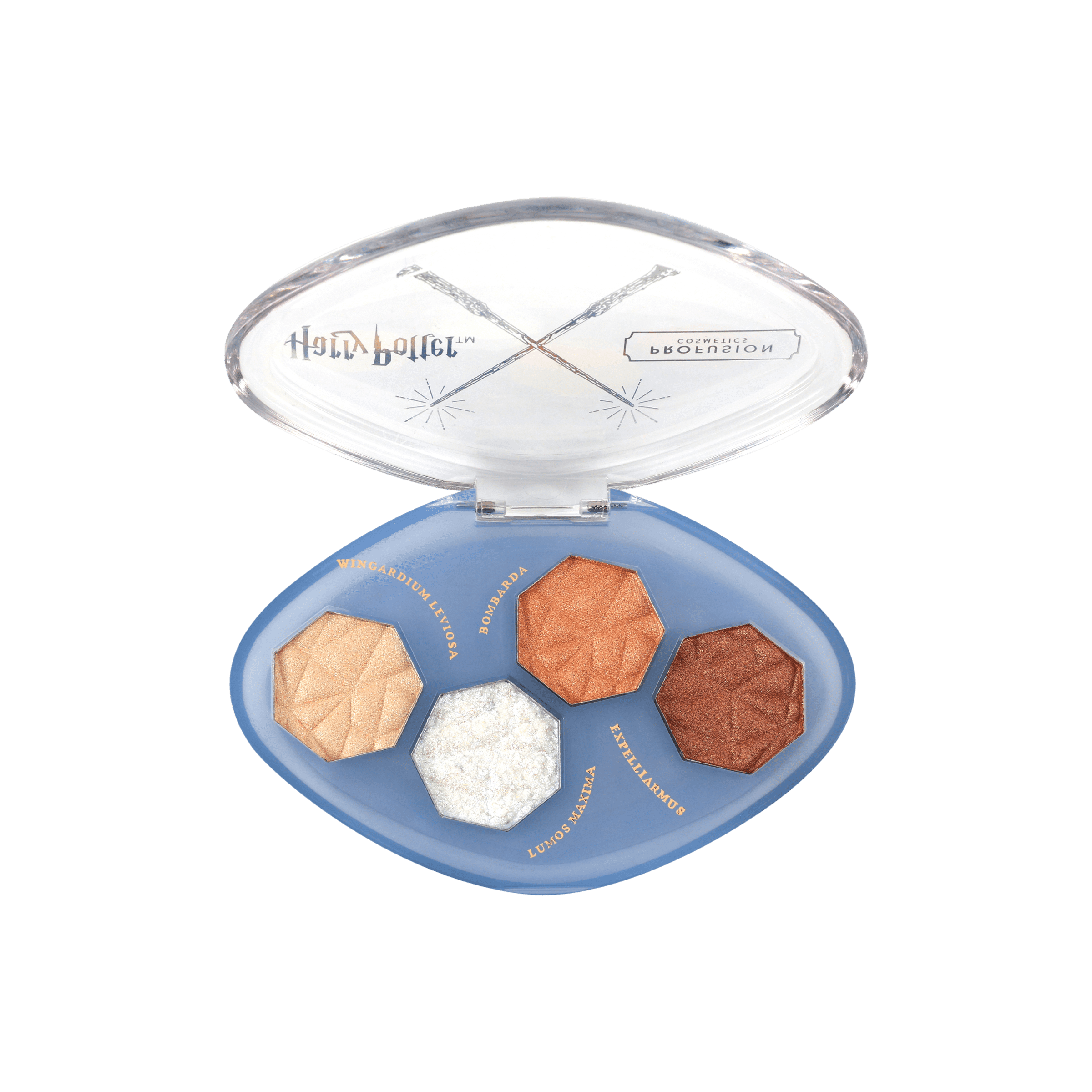 Profusion Cosmetics Harry Potter Holiday Magical Charms Illuminating Highlighter Quad