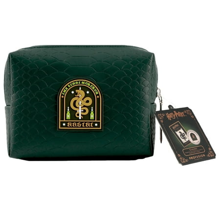 Profusion Cosmetics Harry Potter Nagini Cosmetic Bag with Face Gems & Temporary Tattoo