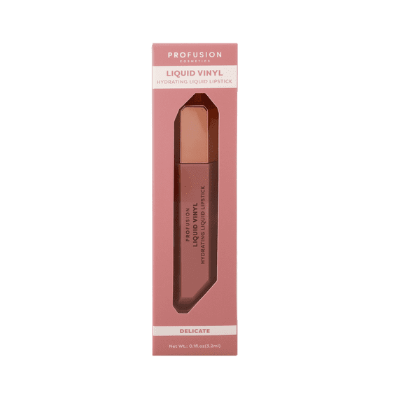Profusion Cosmetics Hydrating Liquid Lipstick, Vibrant & Nourishing Shades with Vitamin A & E, Delicate