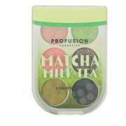 Profusion Cosmetics I Heart Boba 6 Shade Palette - Matcha Milk Tea 0.2 oz