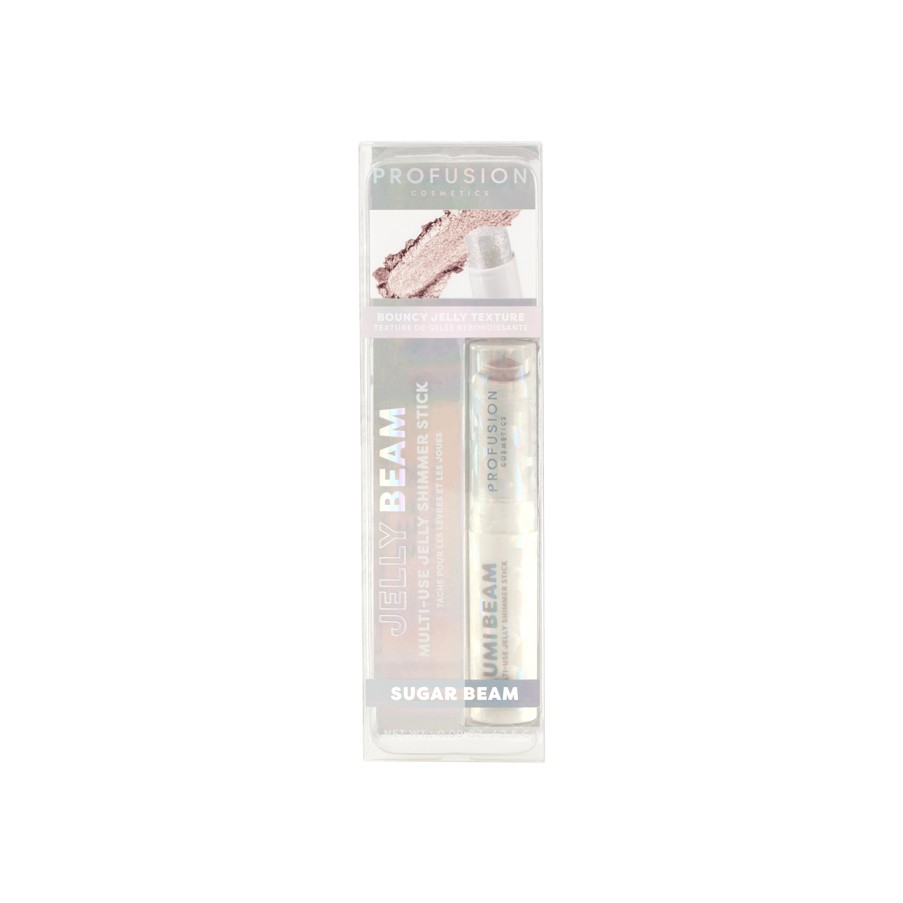 Profusion Cosmetics Jelly Beam Jelly Shimmer Stick - Sugar Beam