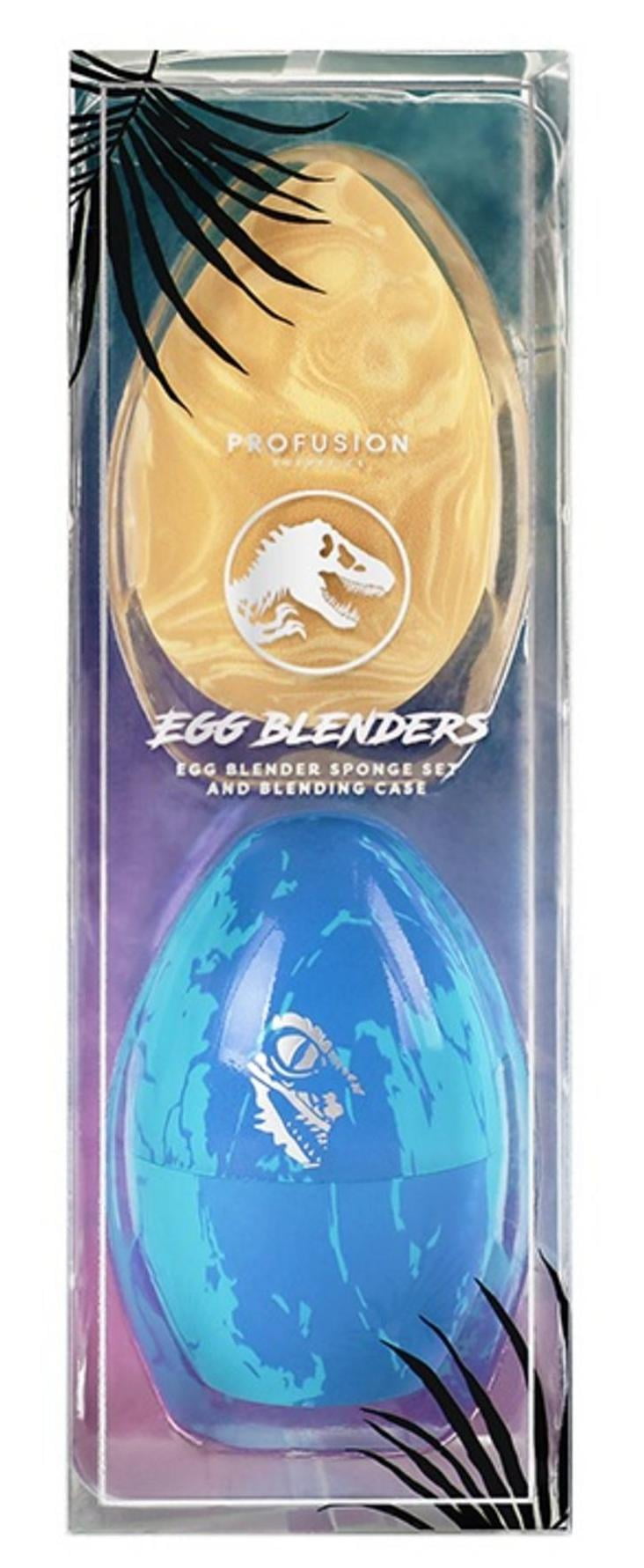 Profusion Cosmetics Jurassic World Egg Blenders - Egg Blending Sponge Set And Blending Case
