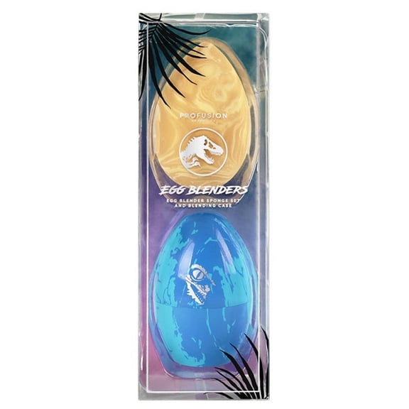 Profusion Cosmetics Jurassic World Egg Blenders - Egg Blending Sponge Set And Blending Case