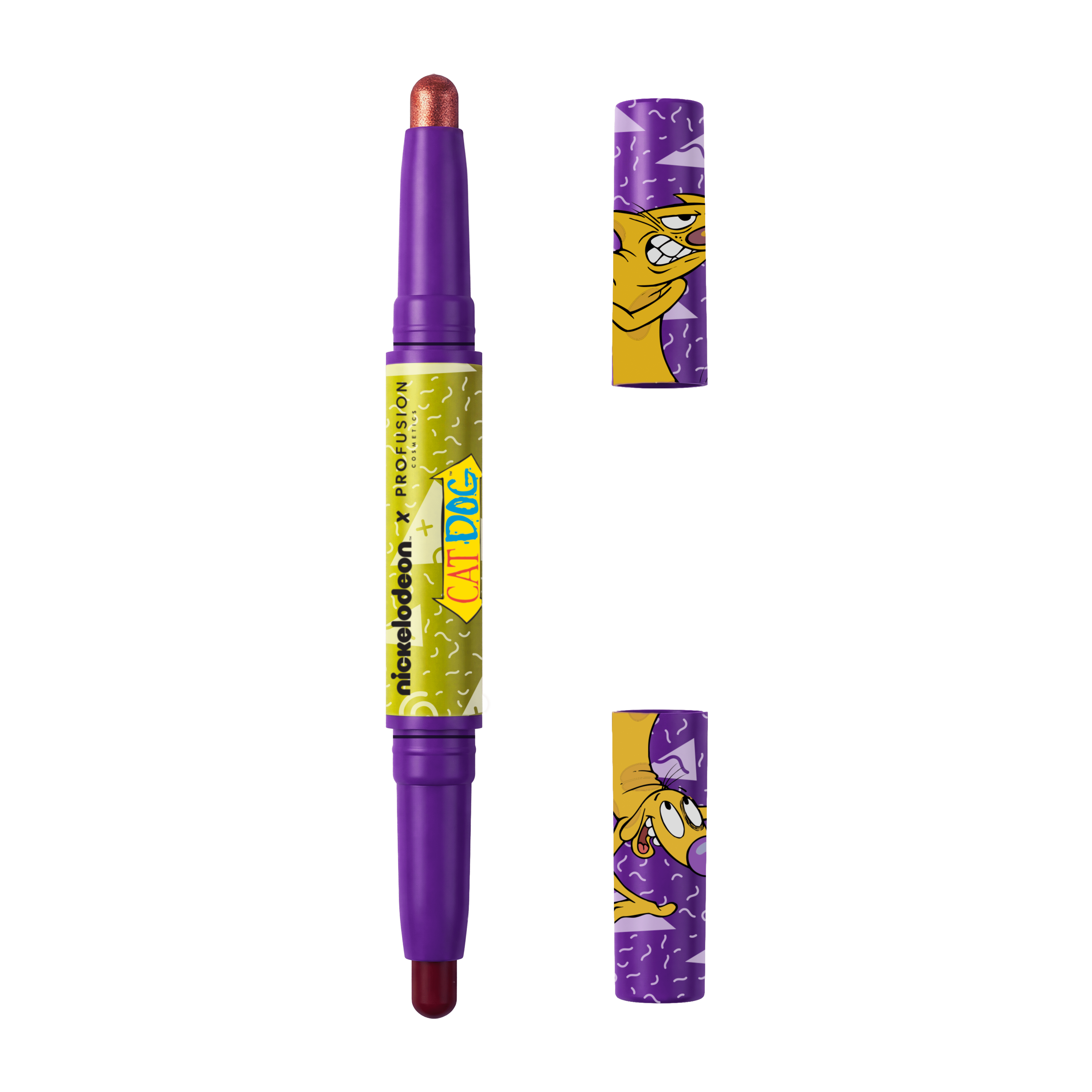 Profusion Cosmetics Nick 90s Cat Dog Double Trouble - Shadow Stick Duo 2.24 oz