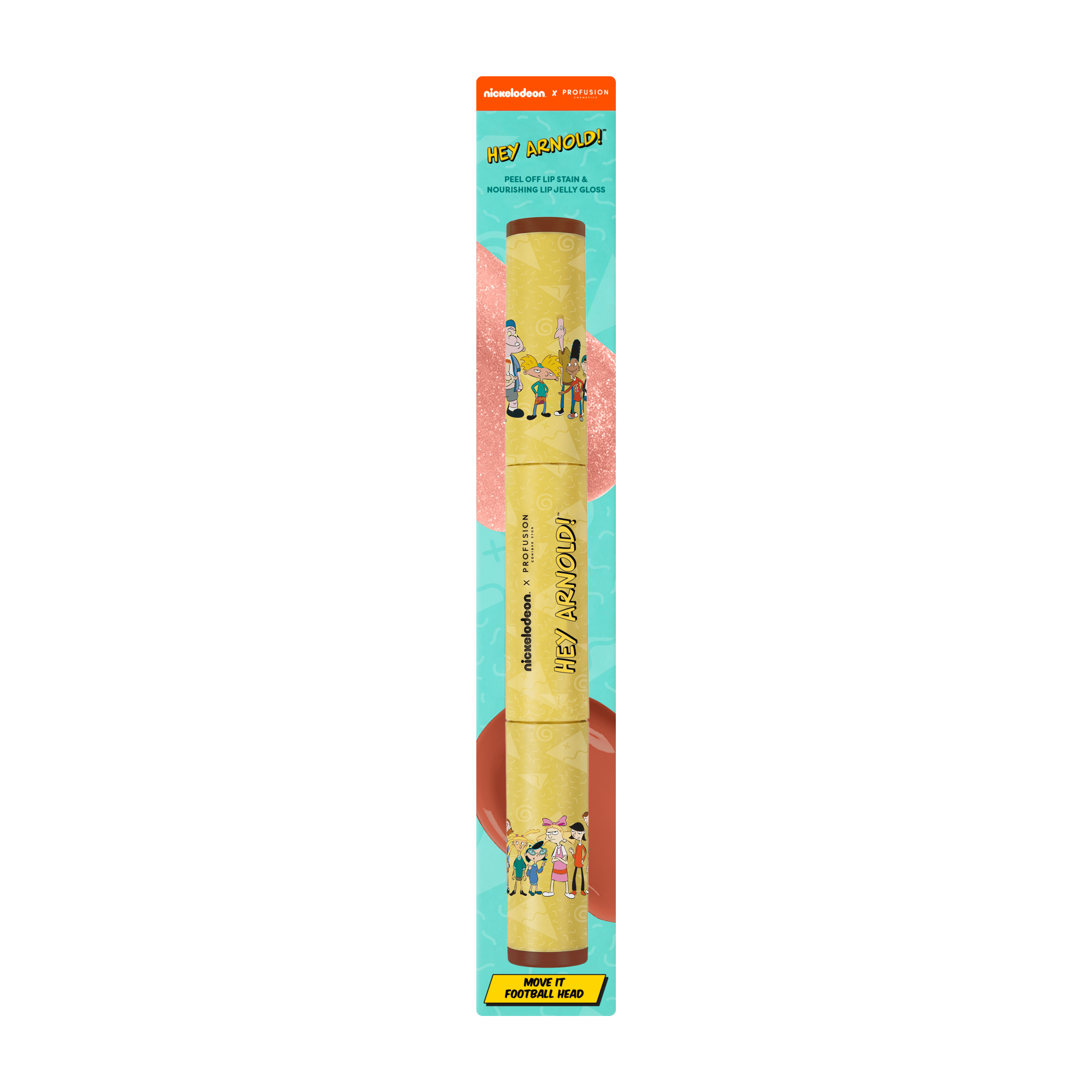 ビートリップハローディアスマイル Profusion Cosmetics Nick 90s Hey Arnold! Move It Football Head