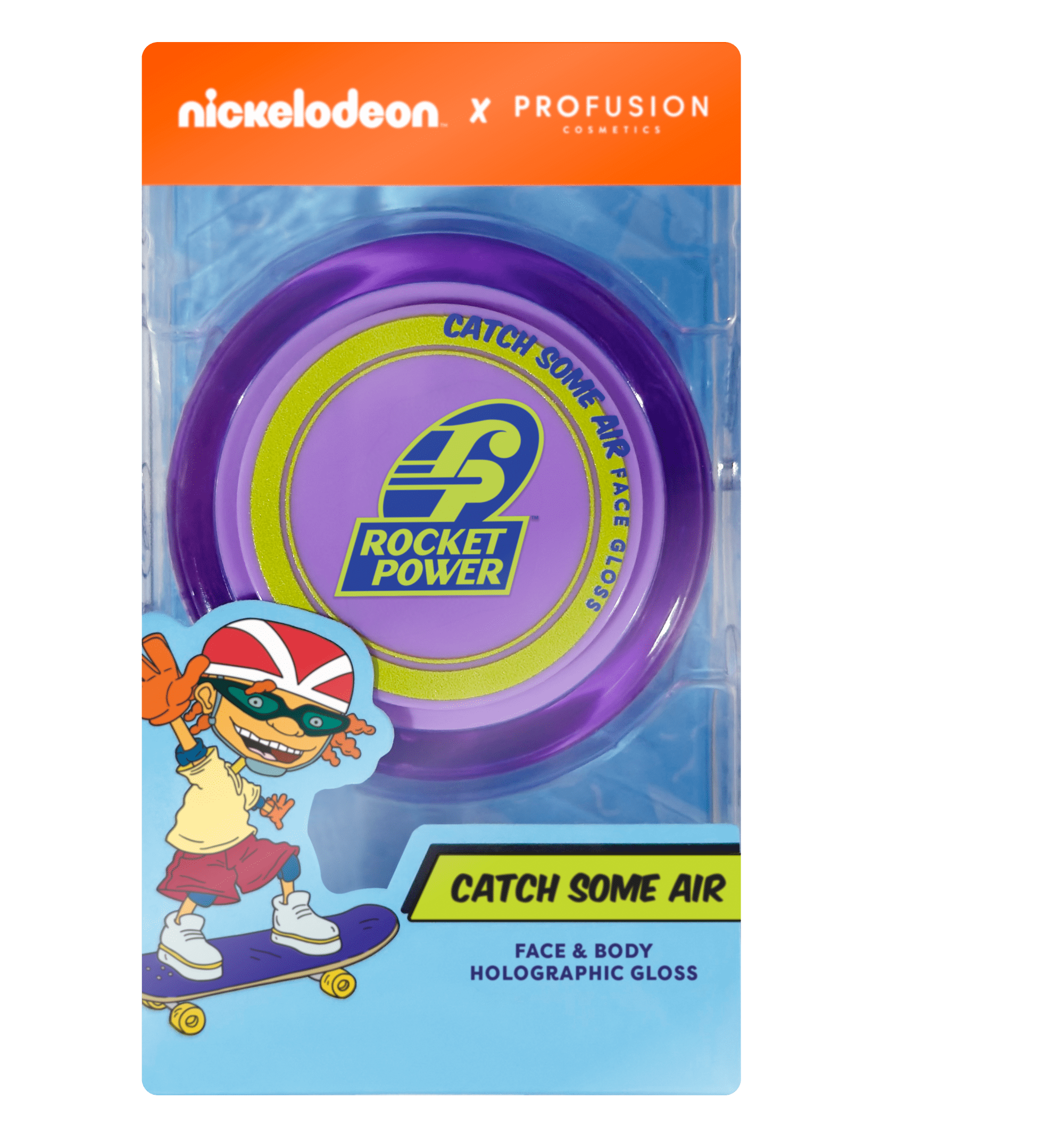 Profusion Cosmetics Nick 90s Rocket Power Catch Some Air - Face & Body Holographic Gloss