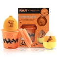 thumbnail image 1 of Profusion Cosmetics Peanuts 2 PC Blending Sponge Set with Makeup Sponge Case, Latex-Free Beauty Blender For Powder, Cream & Liquid, Pumpkin Orange, 1 of 7