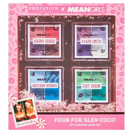 Profusion Mean Girls Four for Glen Coco 4PC Eyeshadow Quad Set