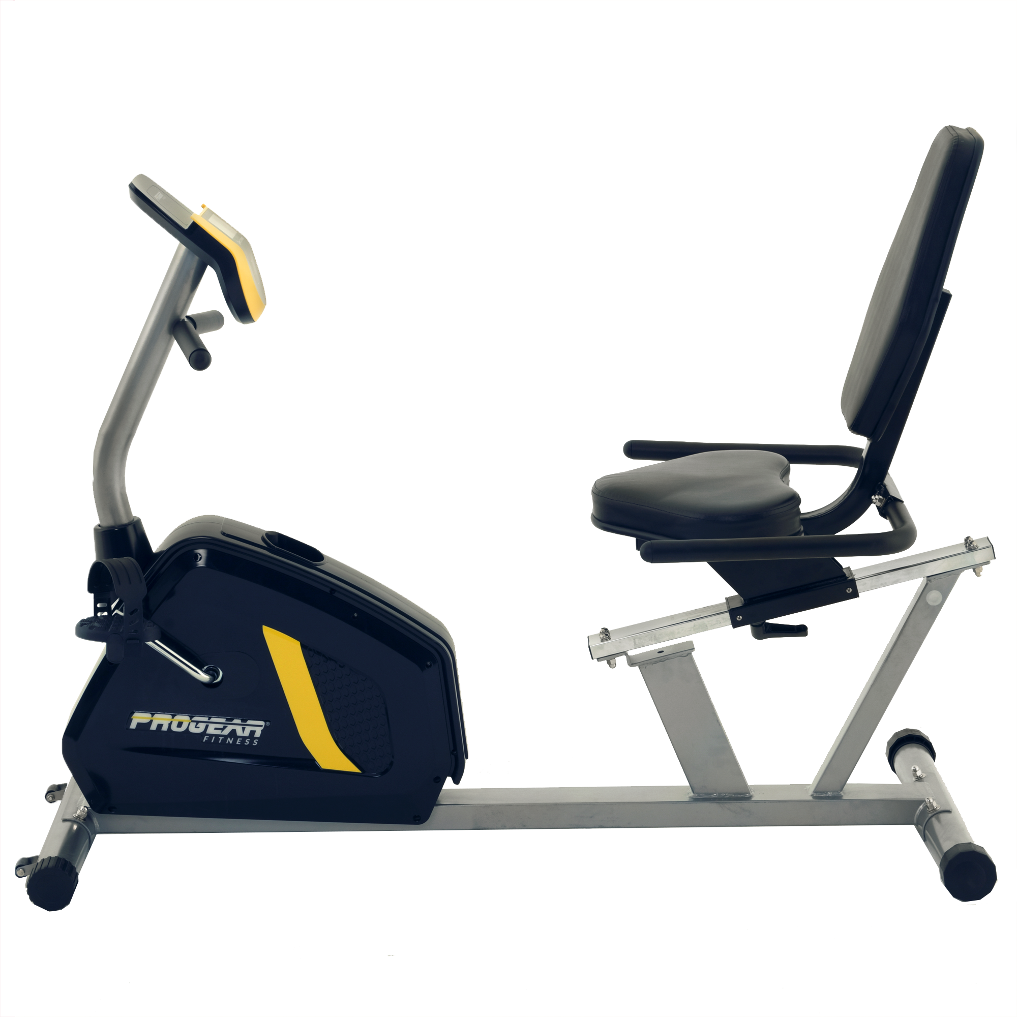 Progear Easy "Step Thru" Magnetic Recumbent Exercise Bike and Mycloudfitness App - image 1 of 5