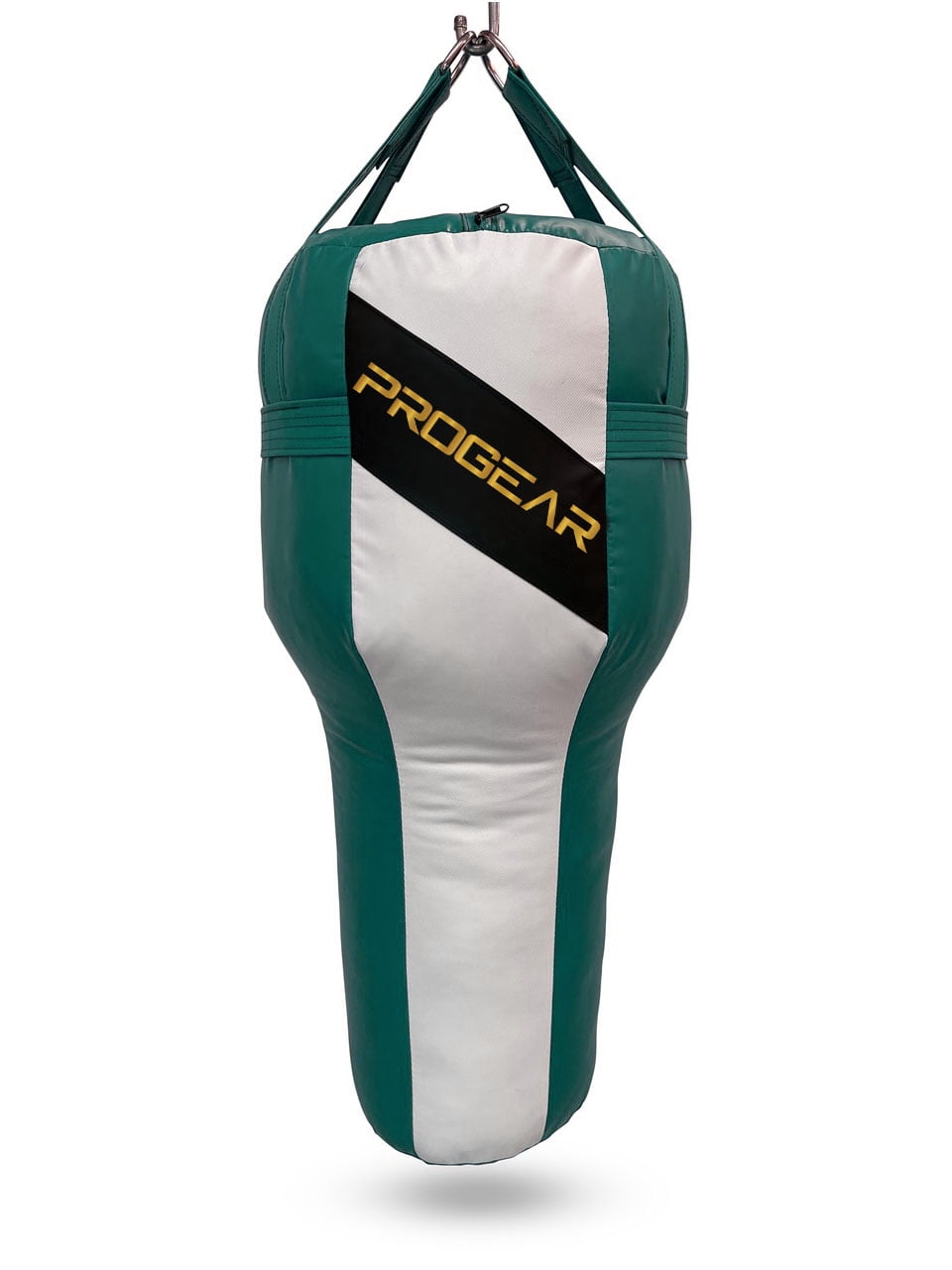Progear Heavy Angle Punching Bag Filled White Green