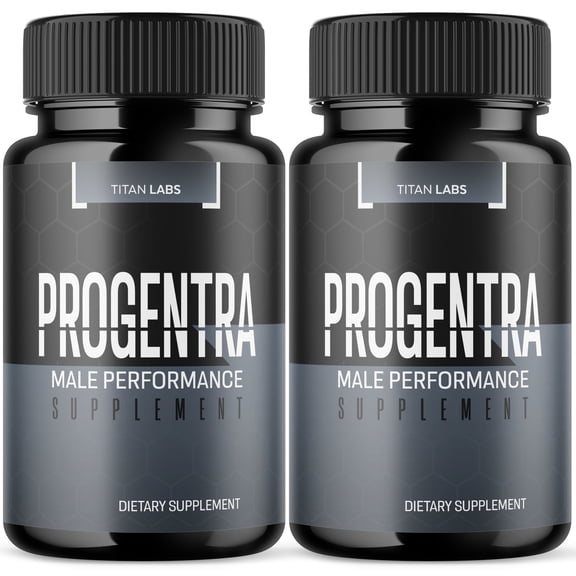 Progentra Advanced Formula Natural Supplement Pills for Max Strength 120 Capsules