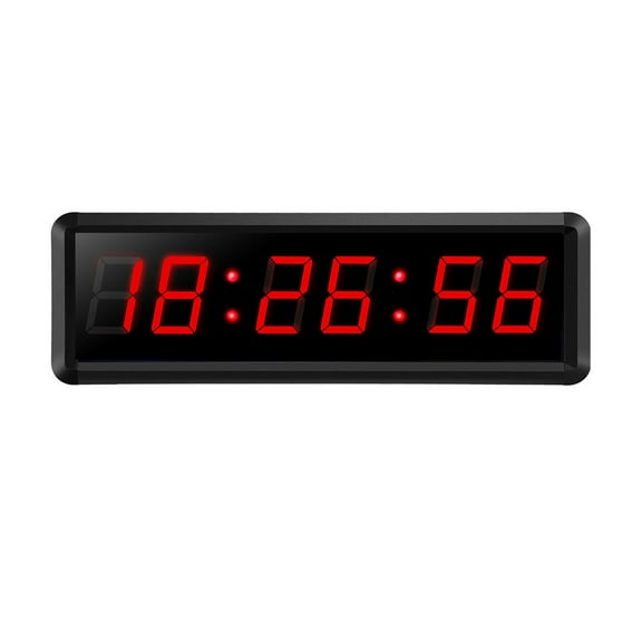 Progmable Remote Control LED Timer Interval Timer Garage Timer Sports Training Clock Gym Timer ,Multi-Functional