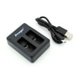thumbnail image 1 of Progo® Dual Channel USB Charger for GoPro HERO5 HERO5 Black and GoPro AHDBT-501, AABAT-001, 601-10197-000 Battery, 1 of 2
