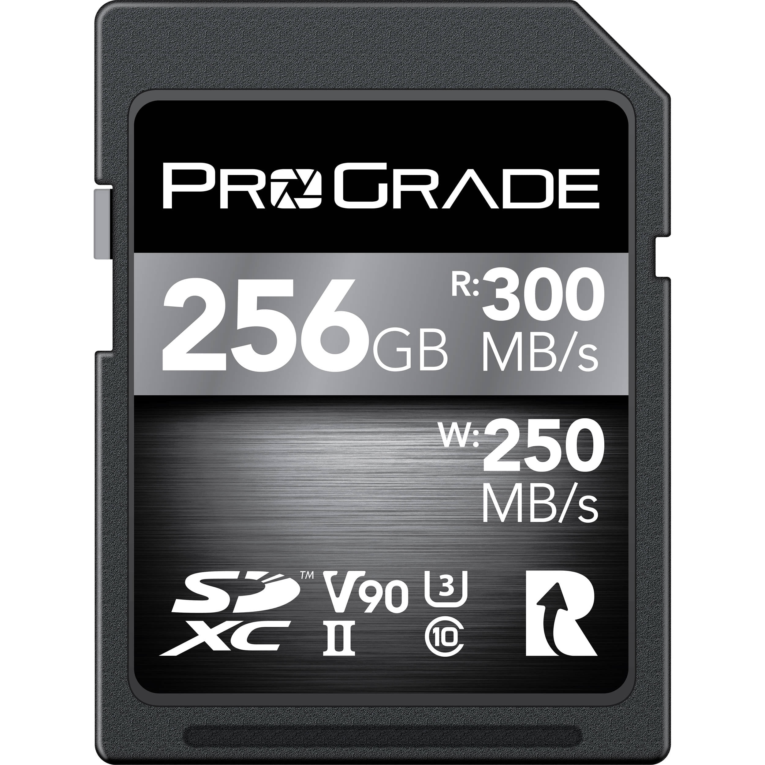 ProGrade Digital 256GB UHS-II microSDXC Memory Card