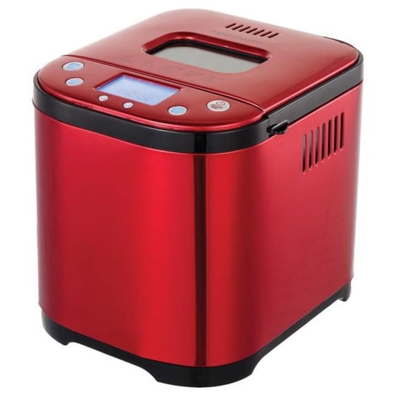 Program Automatic Bread Maker Machine, Red