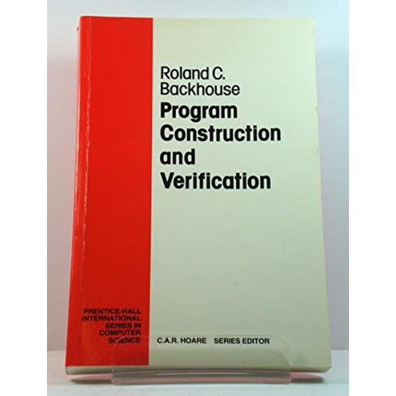 Pre-Owned Program Construction and Verification Paperback
