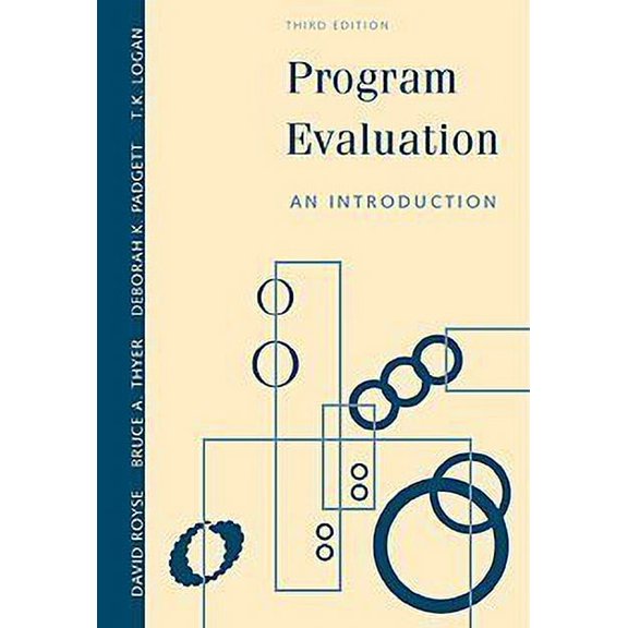 Pre-Owned Program Evaluation : An Introduction (Edition 3) (Paperback)