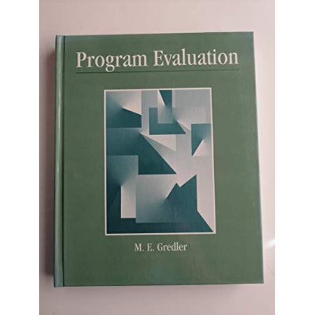 Pre-Owned Program Evaluation Hardcover